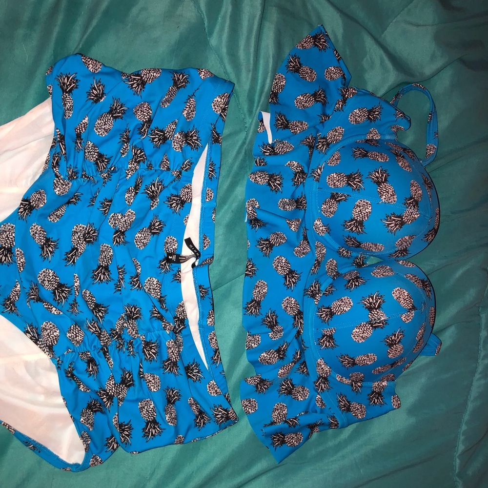 ON RESERVE!!!Torrid 2 piece high waist swimsuit